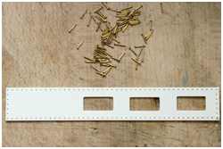 Nietimitationen bei kleinen Maßstäben