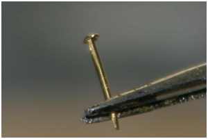 Nietimitationen bei kleinen Maßstäben