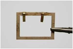 filigrane Türscharniere