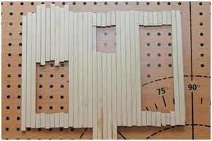 fertig beplankt und...