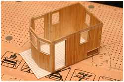 Beplankung von Deckshäusern