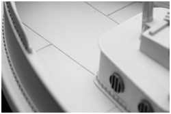 Imitation von Schweißnähten