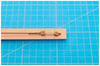 Abstand der Juffern bleibt bei straffgezogener Want