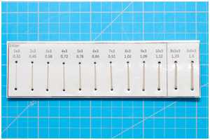 Taustärken für Modellseile