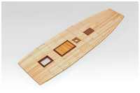 Leisten für Decksbeplankung