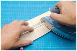 Decksplanken aufbügeln