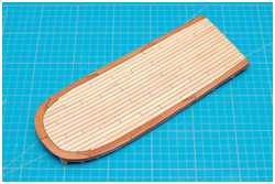 Decksplanken aufbügeln