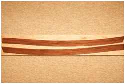 Decksplanken aufbügeln