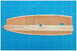 Decksplanken aufbügeln