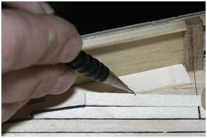 Markierung der Fischung