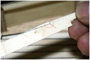 Ausschneiden der Markierung