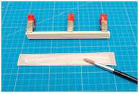 Kalfaterung mit Pappe