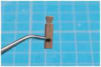 Kerbung an Holzstützen