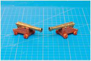 mehrteilige Lafettenwangen