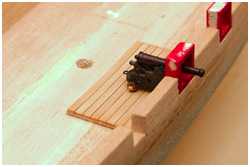 Position von Stückpforten