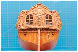 einfache Sorgleine, außen an einem Ring belegt