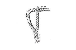 Legel binden (Bild: Das Modell der Brigg Irene, E. W. Petrejus)