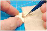 Spleißen des Legels in das Seitenliek