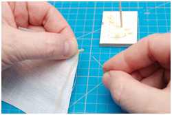 Segel mit Liektau einfassen