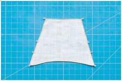 Segel mit Liektau einfassen