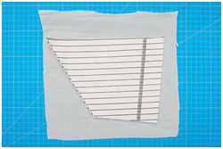 Segelschablonen aus Papier