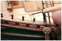 Hilfe beim Belegen von Tauen