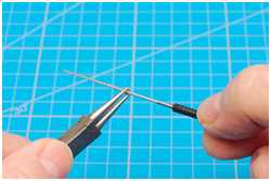 Bohrung mit Reibahle erweitern