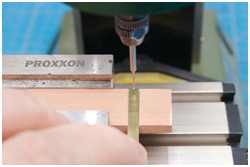 dünne Bleche bohren