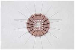 Details im Kreis kleben