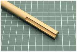 Details spaltfrei mit Rundhölzern verkleben