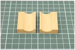 Details spaltfrei mit Rundhölzern verkleben