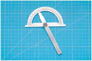 Verwendung eines Gradmessers