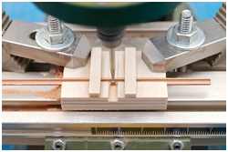 Führung zum Fräsen eines Hohlprofils