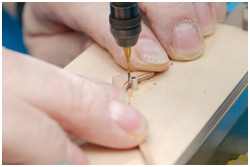 Absätze in einen Innenbogen fräsen