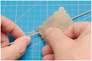 Profilierung einer Leiste mit Zieheisen