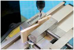 Kerbung an Holzstützen