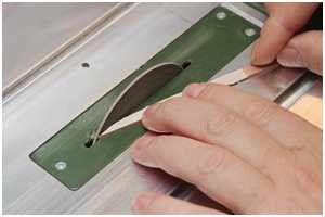 Schleifen des Plankenverlaufs