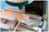 dünne Bleche bohren