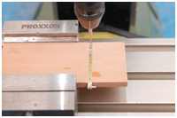 mittige Löcher bohren